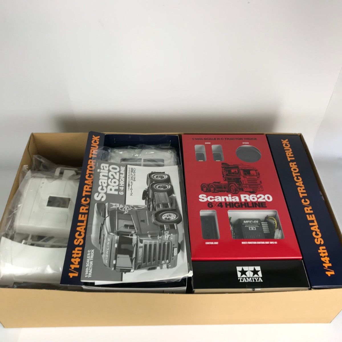 1/14 タミヤ スカニア フルオペレーション R620 ハイライン 送料込み □□TAMIYA タミヤ 1/14 スカニア R620 ハイライン フル