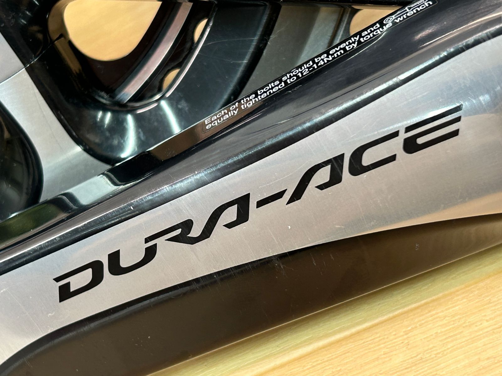 大特価sale!! 良品!! SHIMANO DURA-ACE FC-9000 167.5×50/36T 2×11s 628g シマノ デュラエース クランクセット BBなし KCNC ロード ミニベロ 同梱発送承り中!! リコール対策済み M-677