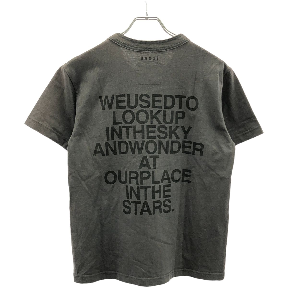 sacai サカイ 23AW Graphic T-Shirt バックプリントTシャツ 23