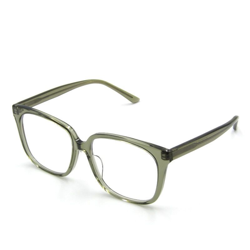 KANEKO OPTICAL × THE SHISHIKUI カネコオプティカル シシクイ メガネフレーム Square eye スクエアアイ クリアカーキ61002930