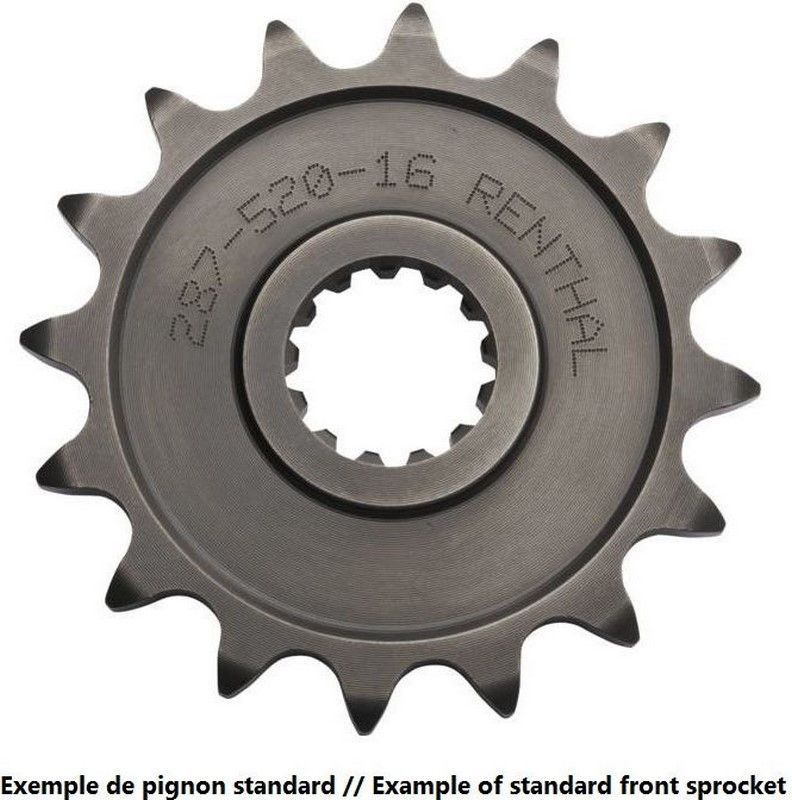 RENTHAL フロントスプロケット 歯数 13 サイズ 520 Type 256 Honda CR125R | 256--520-13P
