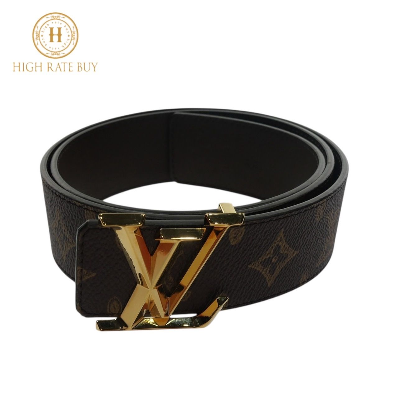 LOUIS VUITTON ルイ ヴィトン モノグラム サンチュール LV ピラミッド M0499 JJ0292 34|85 ベルト モノグラムキャンバス ゴールド金具 メンズ