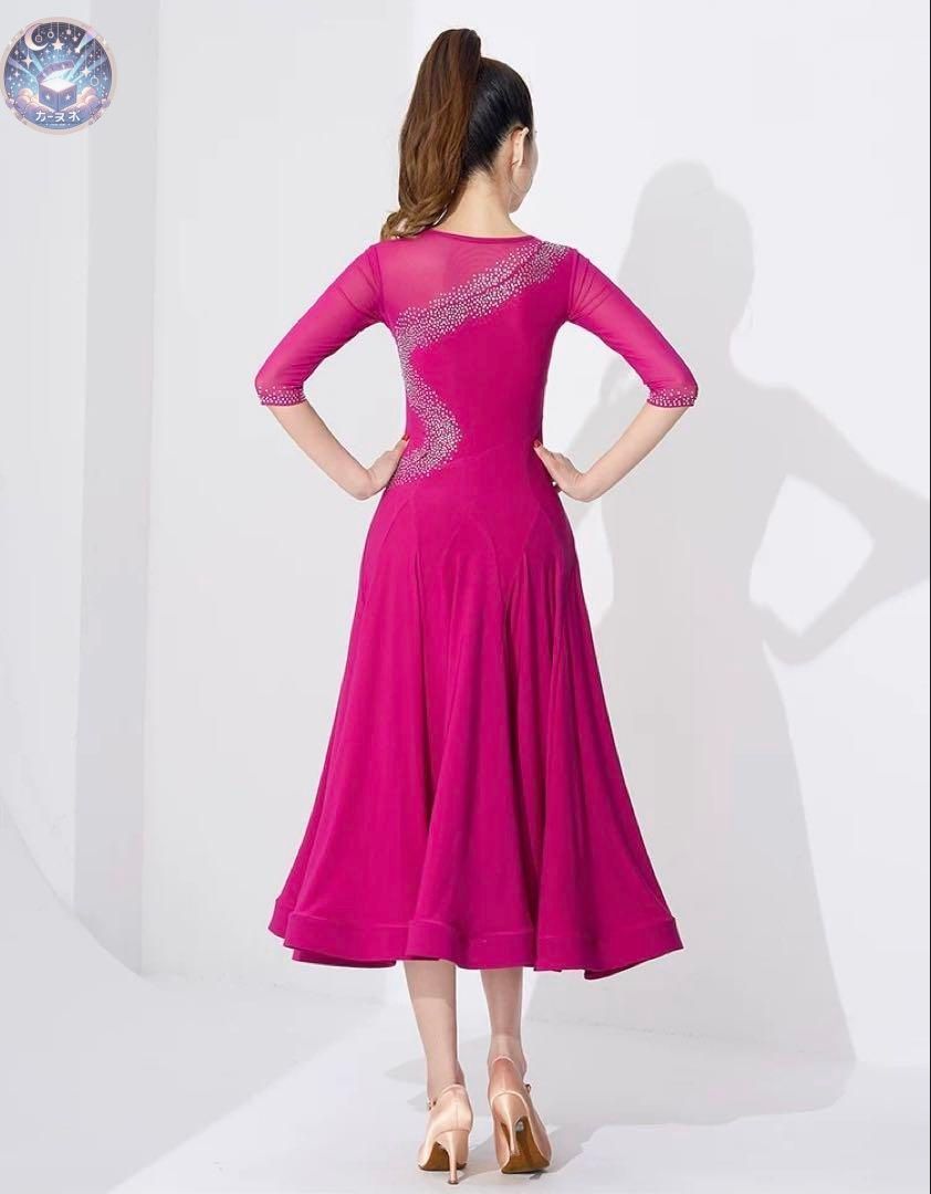 ＆ラテン ワンピース ホースヘアで裾が軽やかに踊ります LLC-HASEGAWATOSO_COM