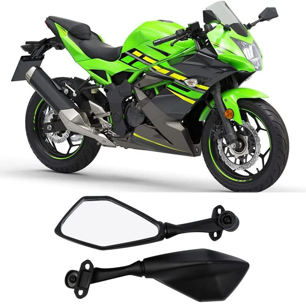 新品 バイクミラー NINJA適用 適合Ninja 250 ZX 6R 636 300R