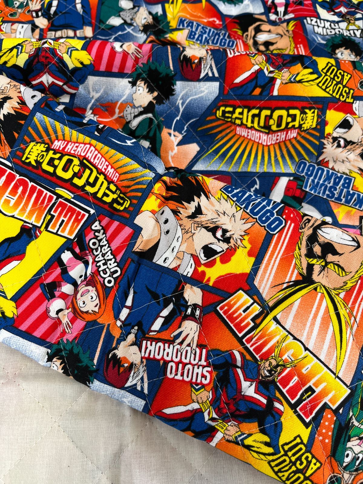 『僕のヒーローアカデミア』　キルティング地　50cmカット