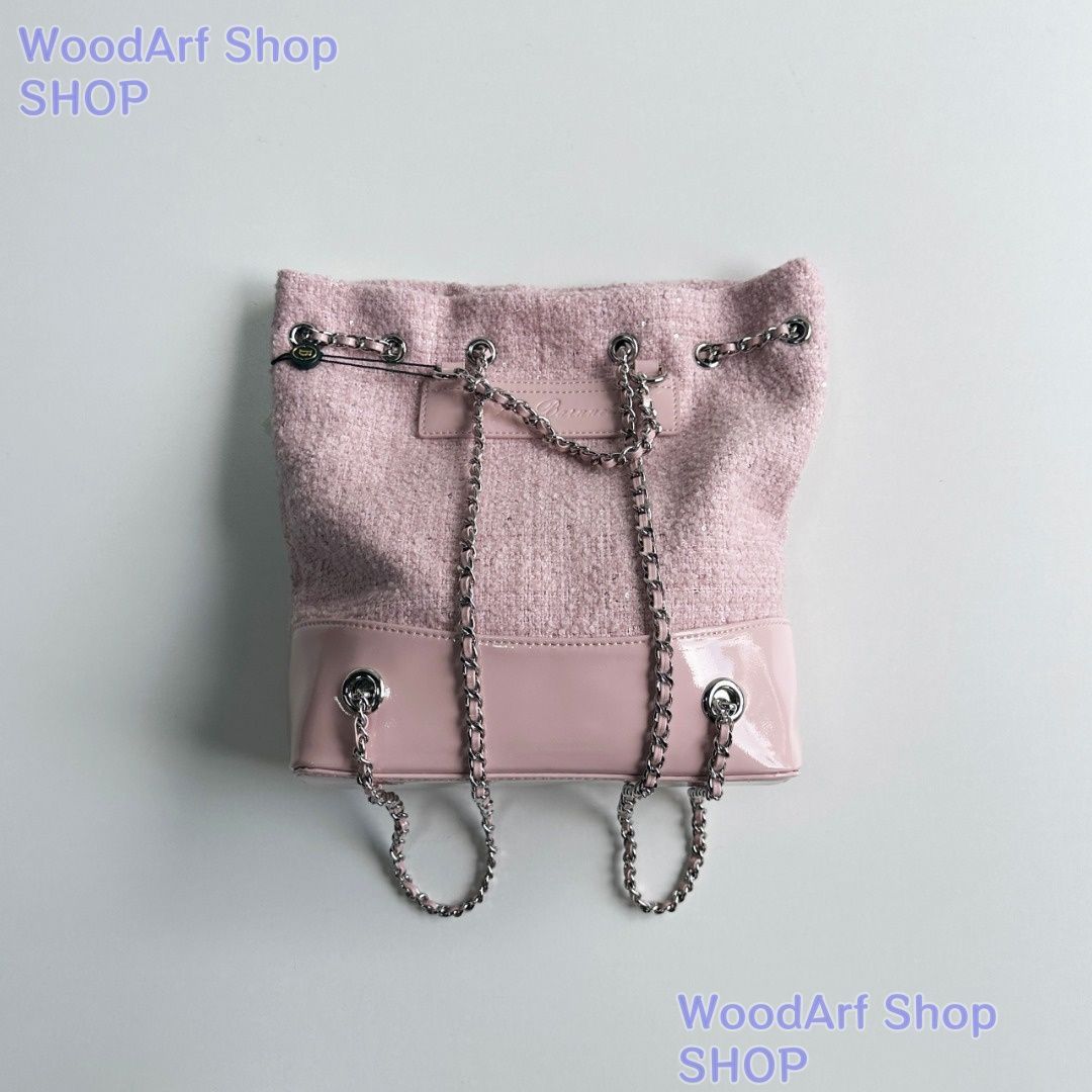 The barnnet ツイードチェーンバッグ The barnnet ツイードチェーン