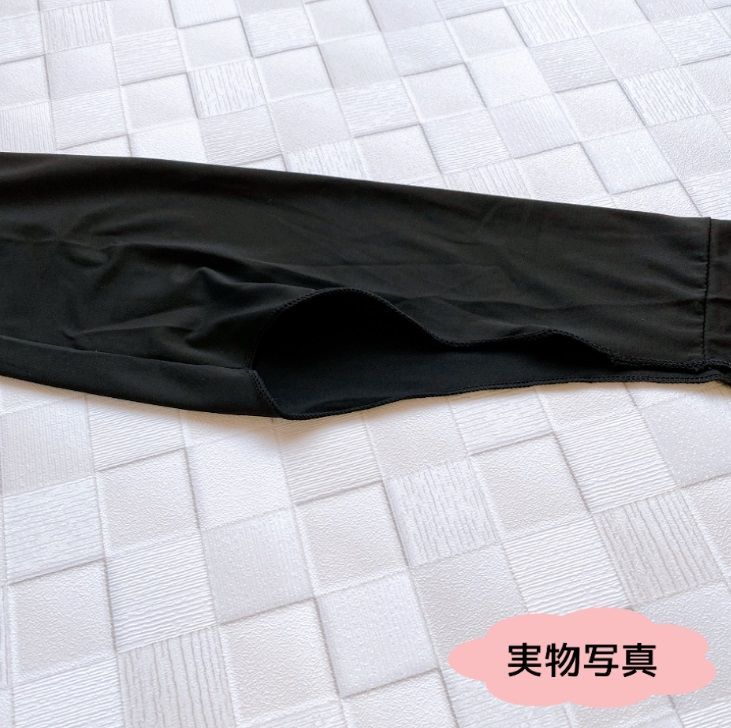 爆売り 着るアームカバー ボレロ UV 日焼け ゴルフ インナー マラソン 夏 黒 灰色