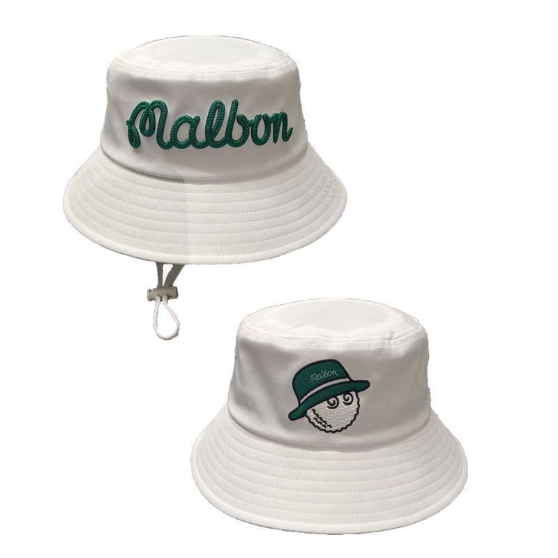 Malbon バケットハット グリーン・ネイビー　チェック Malbon バケットハット グリーン・ネイビー チェック Amazon.co