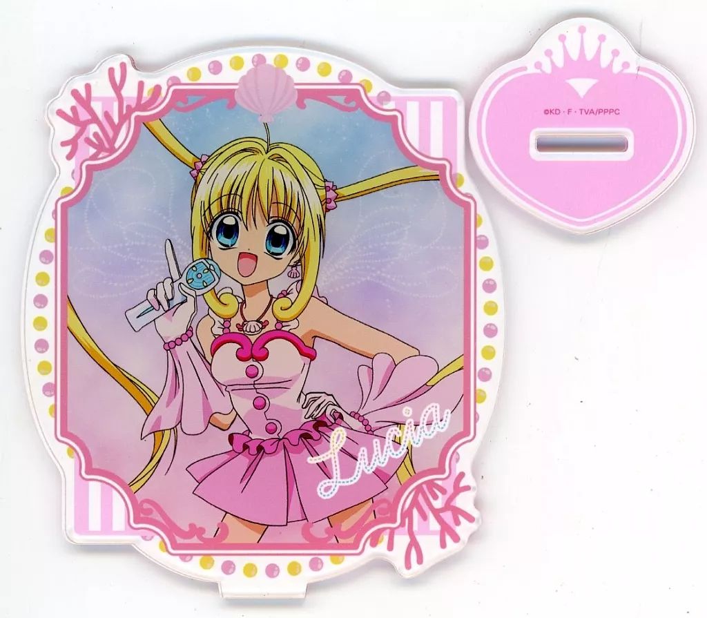 マーメイドメロディぴちぴちピッチ　まるくじ　七海るちあ　アクリルスタンド 中古】アクリルスタンド・アクリルパネル 七海るちあ アクリル