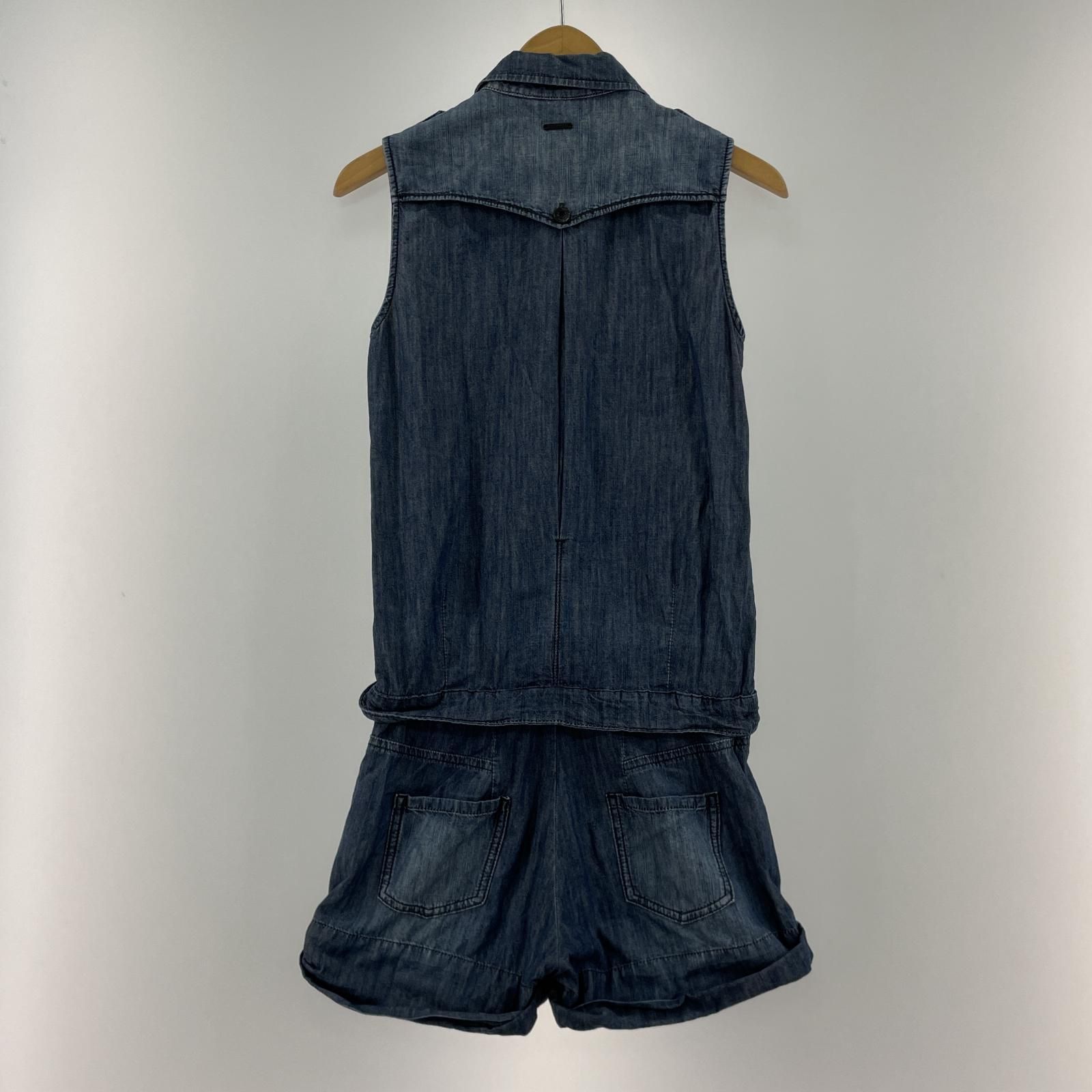 Sサイズ DIESEL デニム サロペット オールインワン ダメージ　ディーゼル DIESEL - DIESEL デニム サロペット オーバーオール ジャンプ