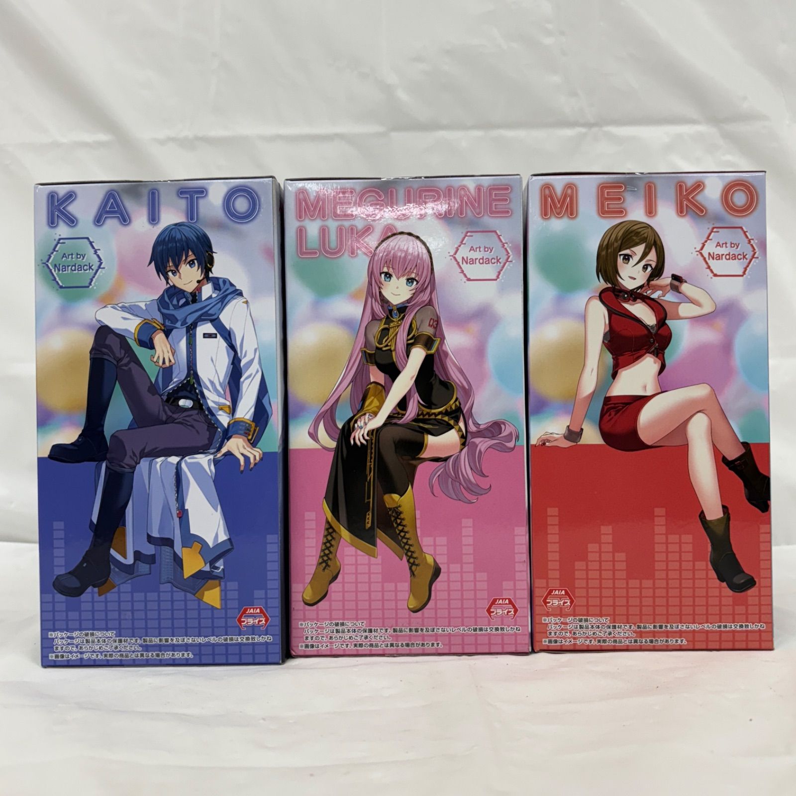 未開封 初音ミク ぬーどるストッパーフィギュア 3個セット KAITO