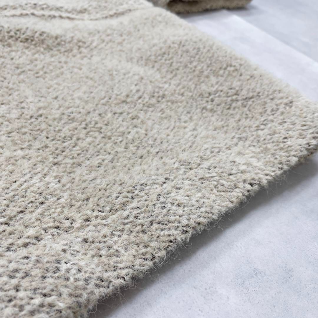 AGNONA アニオナ ダッフルコート アルパカ シャギー ロング フード