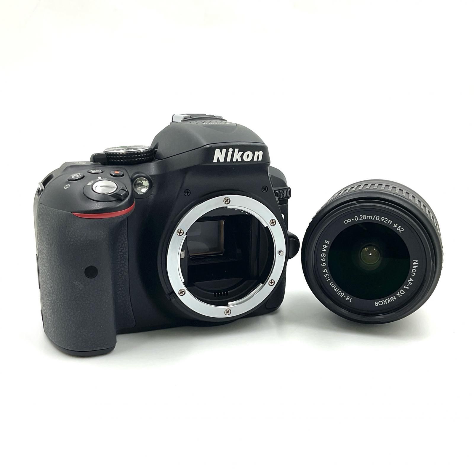 全額返金保証】【最速発送】Nikon デジタル一眼 D5300 18-55 VR II 