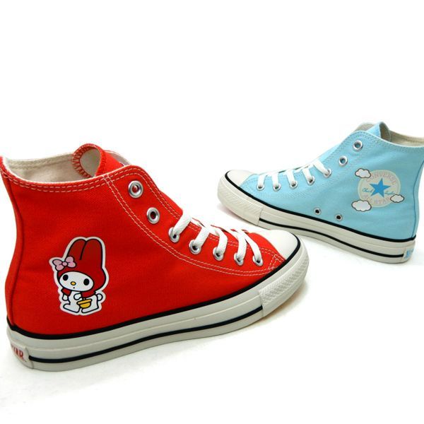 コンバース マイメロディ スニーカー レディース CONVERSE ALL STAR (R) MY MELODY HI レッド サンリオ