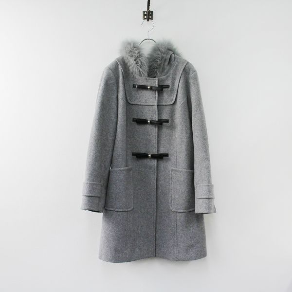 グレー コート ローズティアラ 大きいサイズ