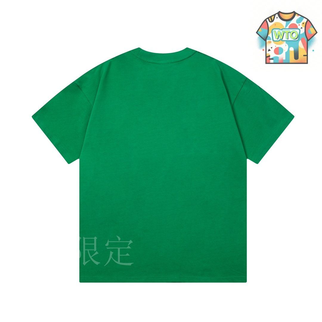 今日特価】LOEWE ポケットカラーブロック刺繍緑 T シャツ - メルカリ