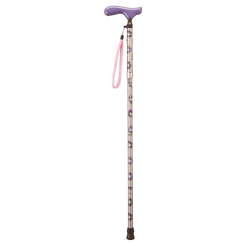 愛杖 HK-23 ハローキティ シャンパンゴールド 折りたたみ 適応身長 150~170cm 1