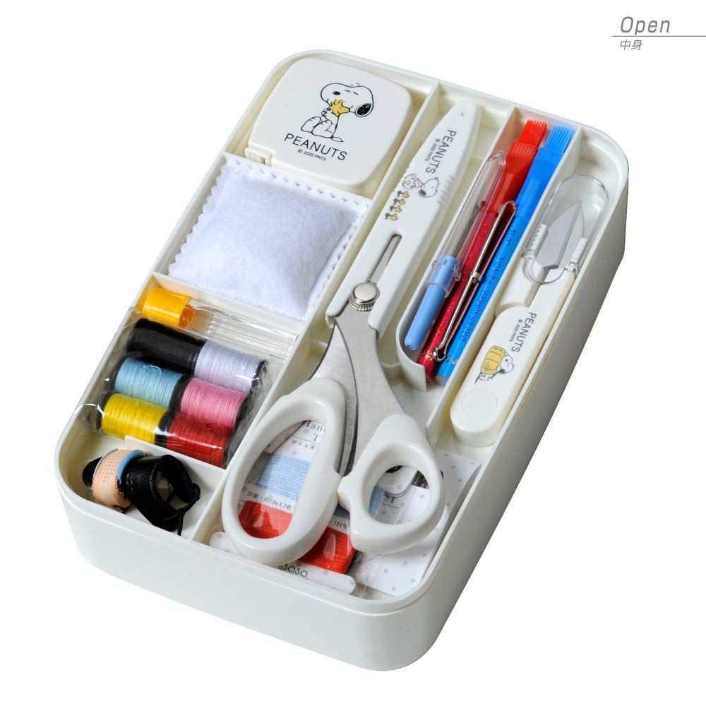 えめらるど様♡専用♡スヌーピー 木製 ソーイングボックス 未使用品 特価セール】ソーイングボックス 裁縫箱 裁縫道具 女の子