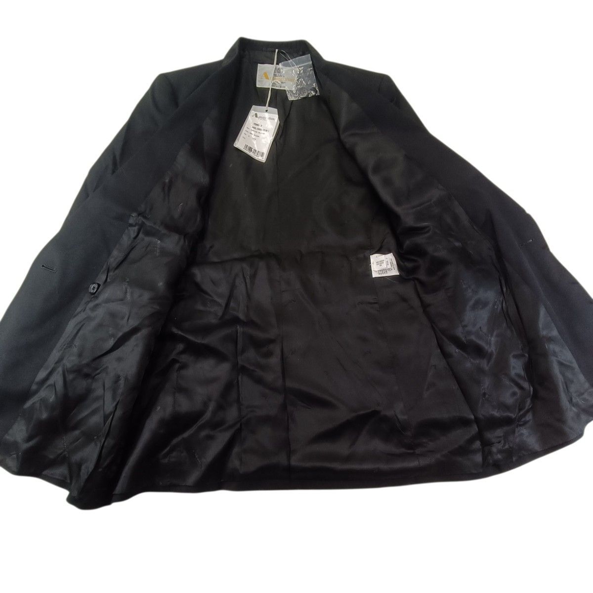 タグ付き Aquascutum ダブルジャケット&スカートセットアップ スカート 英国製 スーツ アクアスキュータム