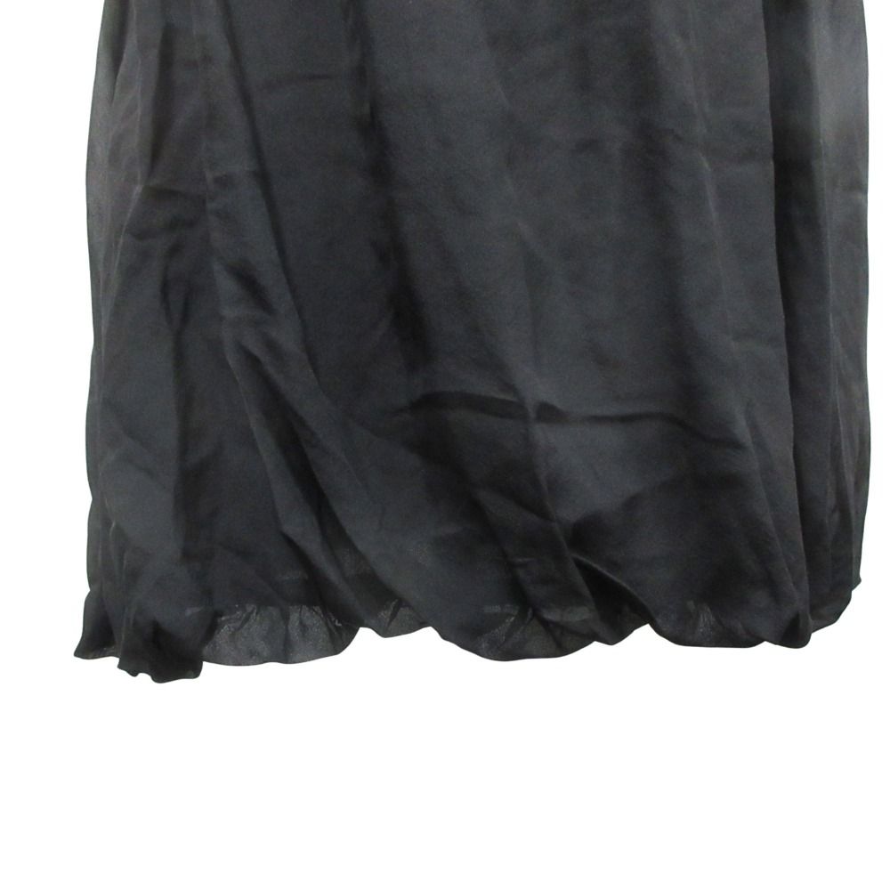 良品 green グリーン ホルターネック フレア シルク ブラウス  