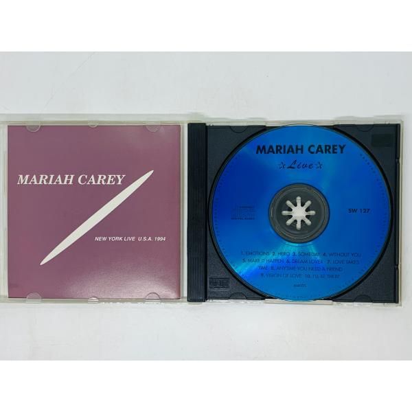 CD マライア・キャリー 1994ニューヨーク・ライヴ / EWYORK LIVE
