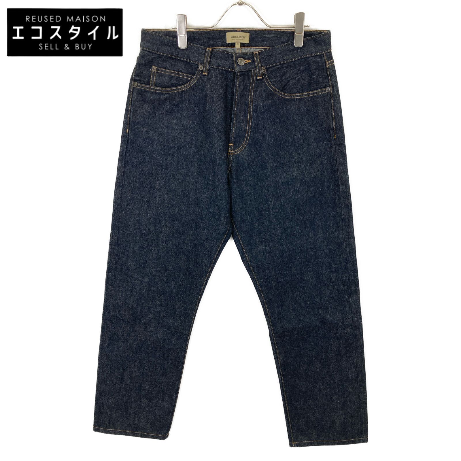WOOLRICH ウールリッチ ｲﾝﾃﾞｨｺﾞ WOTR0208 ｾﾙﾋﾞｯｼﾞ ﾃﾞﾆﾑ ﾊﾟﾝﾂ 32