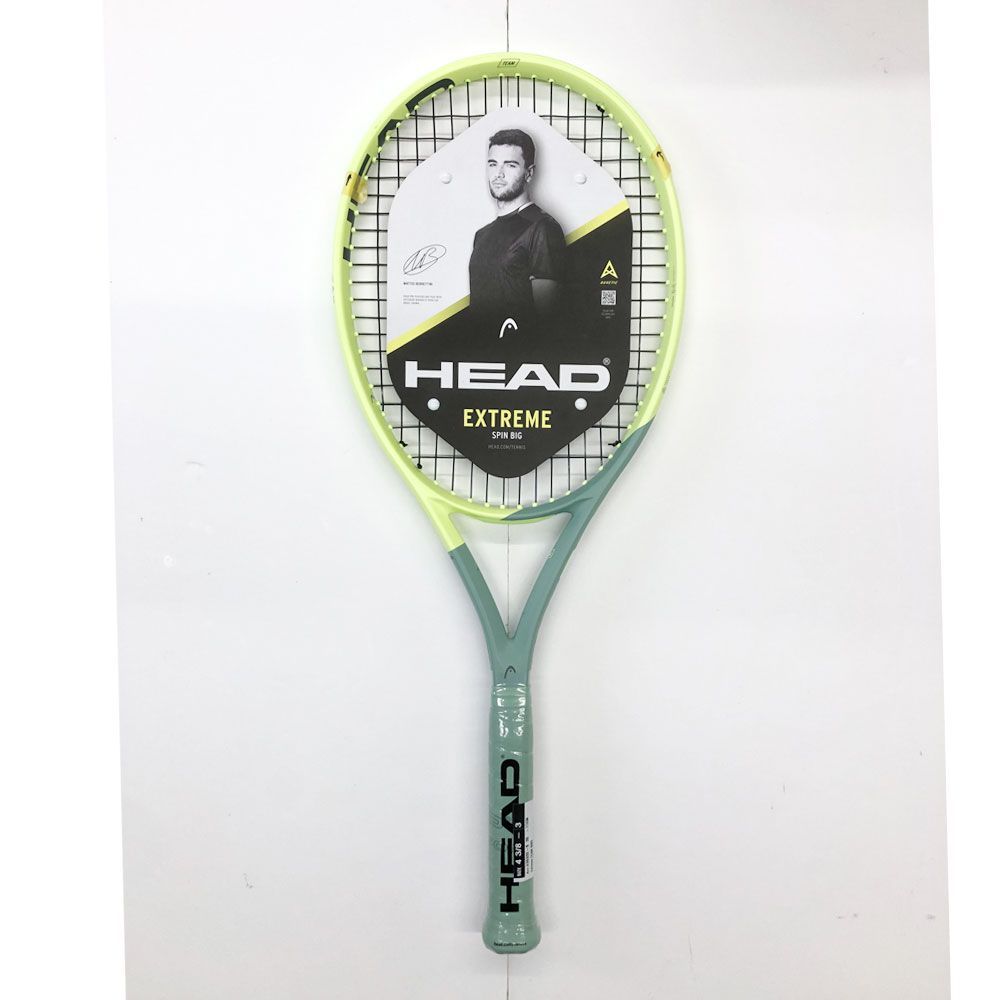 訳アリ ヘッド HEAD 2025 EXTREME TEAM エクストリーム チーム 275g 海外 硬式テニスラケット 235332-イエロー×グレー ガット張上済 G3