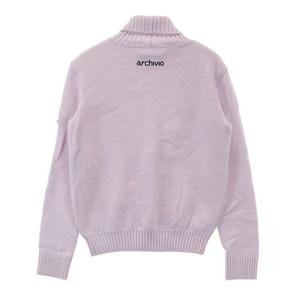 (美品)アルチビオarchivio タートルネックセーターサイズ36 ARCHIVIO アルチビオ タートルネック ニットセーター イエロー系 36