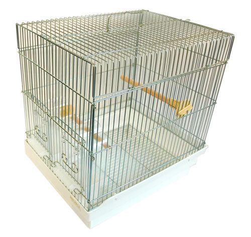 鳥かご HOEI 21デラックスG 底カラー：ホワイト