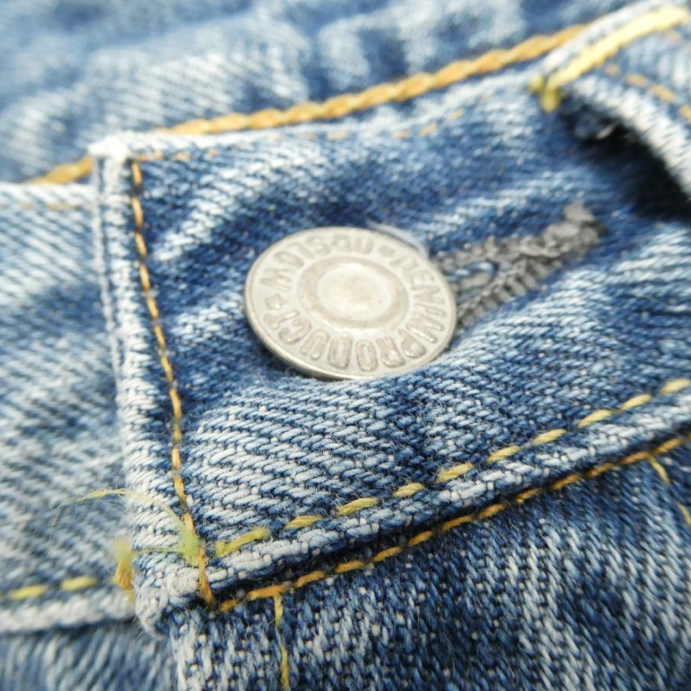 美品 BEAMS ビームス orSlow No.8 デニムパンツ XS 綿100％ レディース  