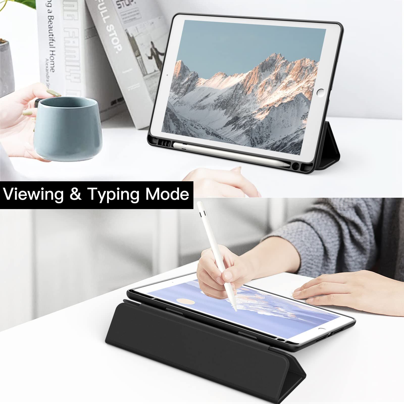 【色: ブラック】JEDirect iPad 9.7インチ ケース第65世代、2 - メルカリShops