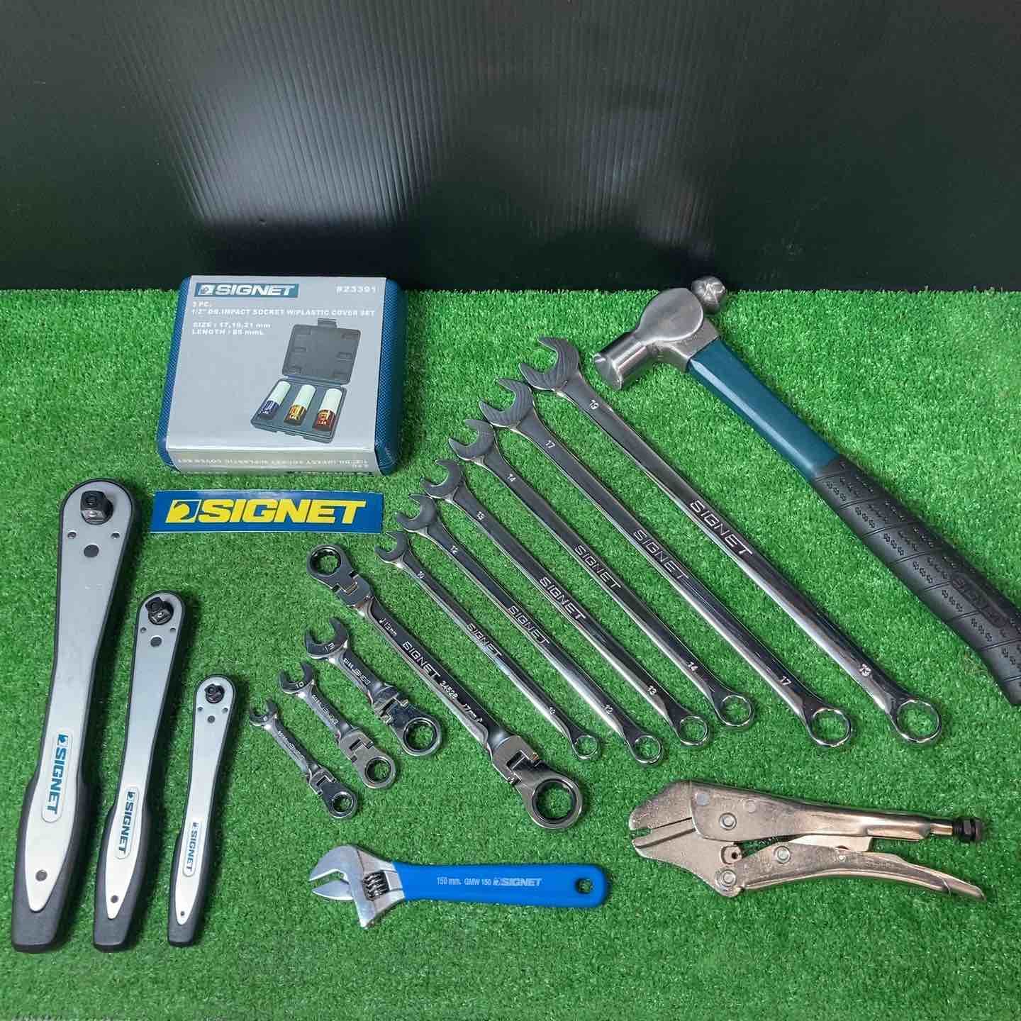 中古品シグネット(SIGNET) ロングコンビネーションレンチ ボールピン