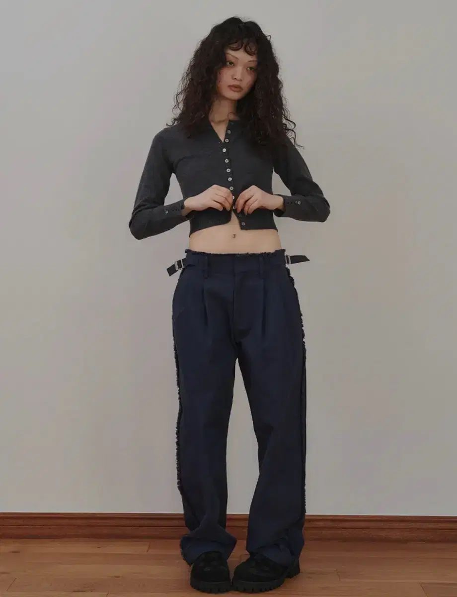 【PLZPROJECT】 DESTROYED TROUSERS★韓国商品 PLZPROJECT(プリーズプロジェクト) DESTROYED TROUSERS パンツ