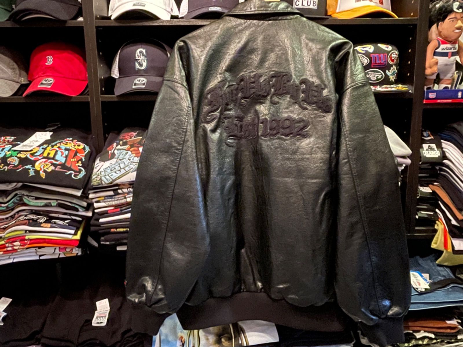 FUBU フブ BOMBER JACKET/ボンバージャケット【FAM-42302】Lサイズ 