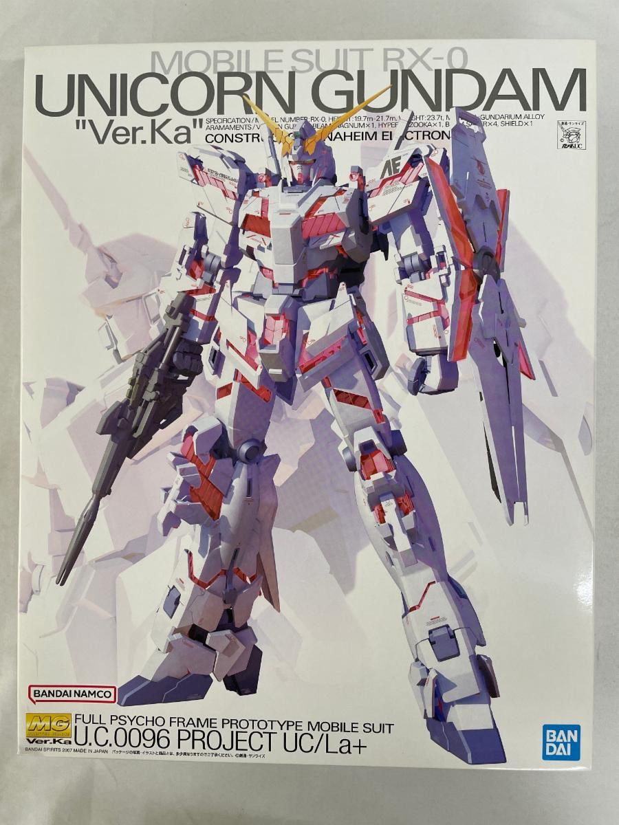 1 100 MG RX-0 ユニコーンガンダム Ver.Ka 機動戦士ガンダムUC