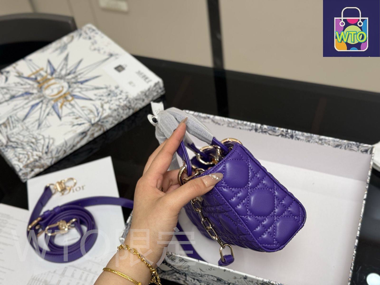 今日特価】Dior Lady Dior East-West Bag / ディオール レディー