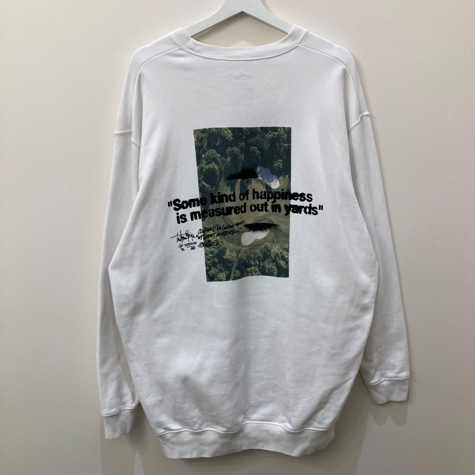 【数量限定】旧モデル在庫処分セールを開催します！ CLUB HAUS クラブハウス 刺繍ロゴスウェット スウェットシャツ メンズウェア