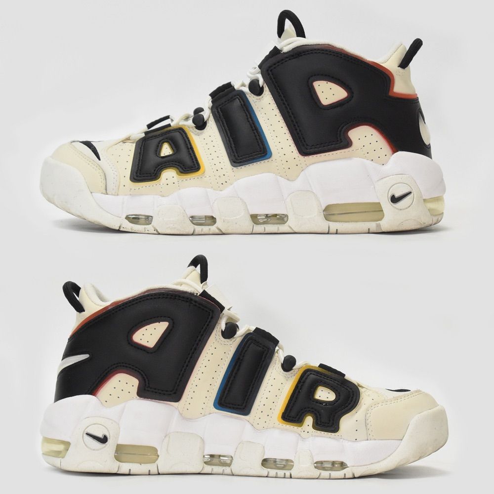 NIKE AIR MORE UPTEMPO 96 TRADING CARDS ナイキ エア モアアップテンポ 96 ホワイト マルチカラー トレーディングカード モアテン DM1297 100 メンズ 27cm