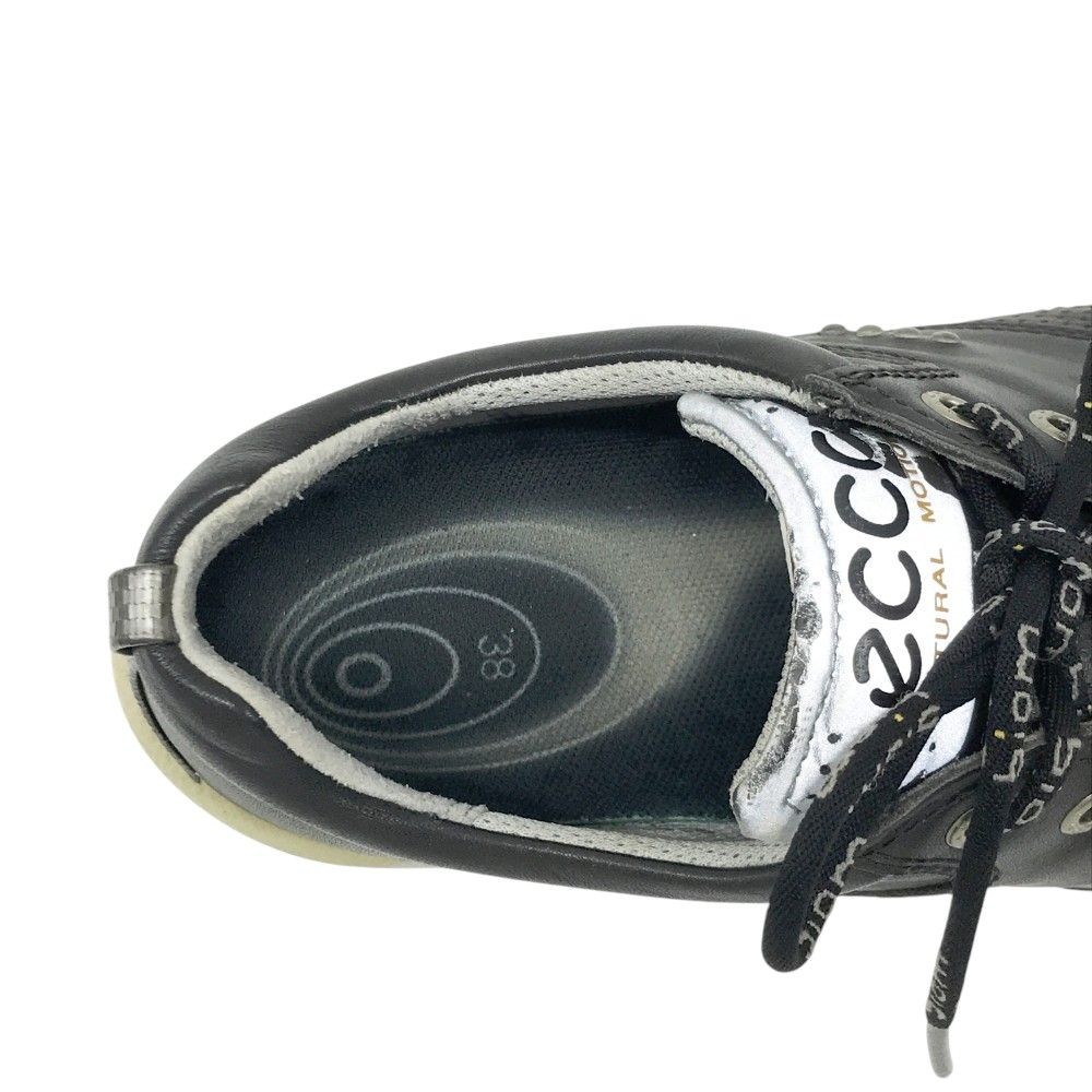 ecco エコー  ゴルフシューズ　BIOM  ブラック系 EU 38 [240101434874] ゴルフウェア レディース ストスト ecco エコー ゴルフシューズ BIOM ブラック系 EU 38