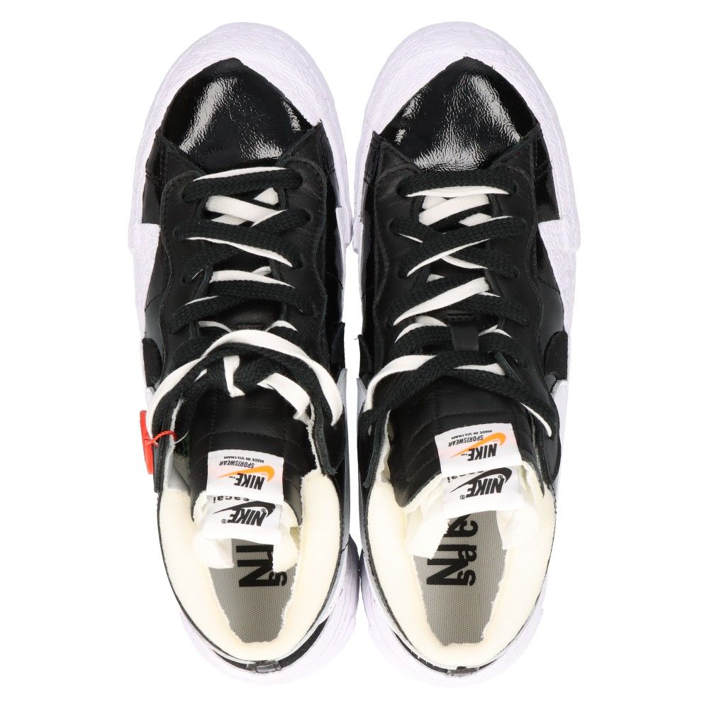 NIKE (ナイキ) ×sacai BLAZER LOW BLACK PATENT ナイキ サカイ