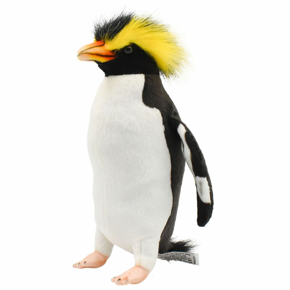 HANSA 7097 イワトビペンギン25 全長：25cm ROCK HOPPER  BH7097  ぬいぐるみ ハンサ 動物 犬 猫 鳥 うさぎ ペンギン アニマル 置物 人形 フィギュア 大きい 実物大 大型