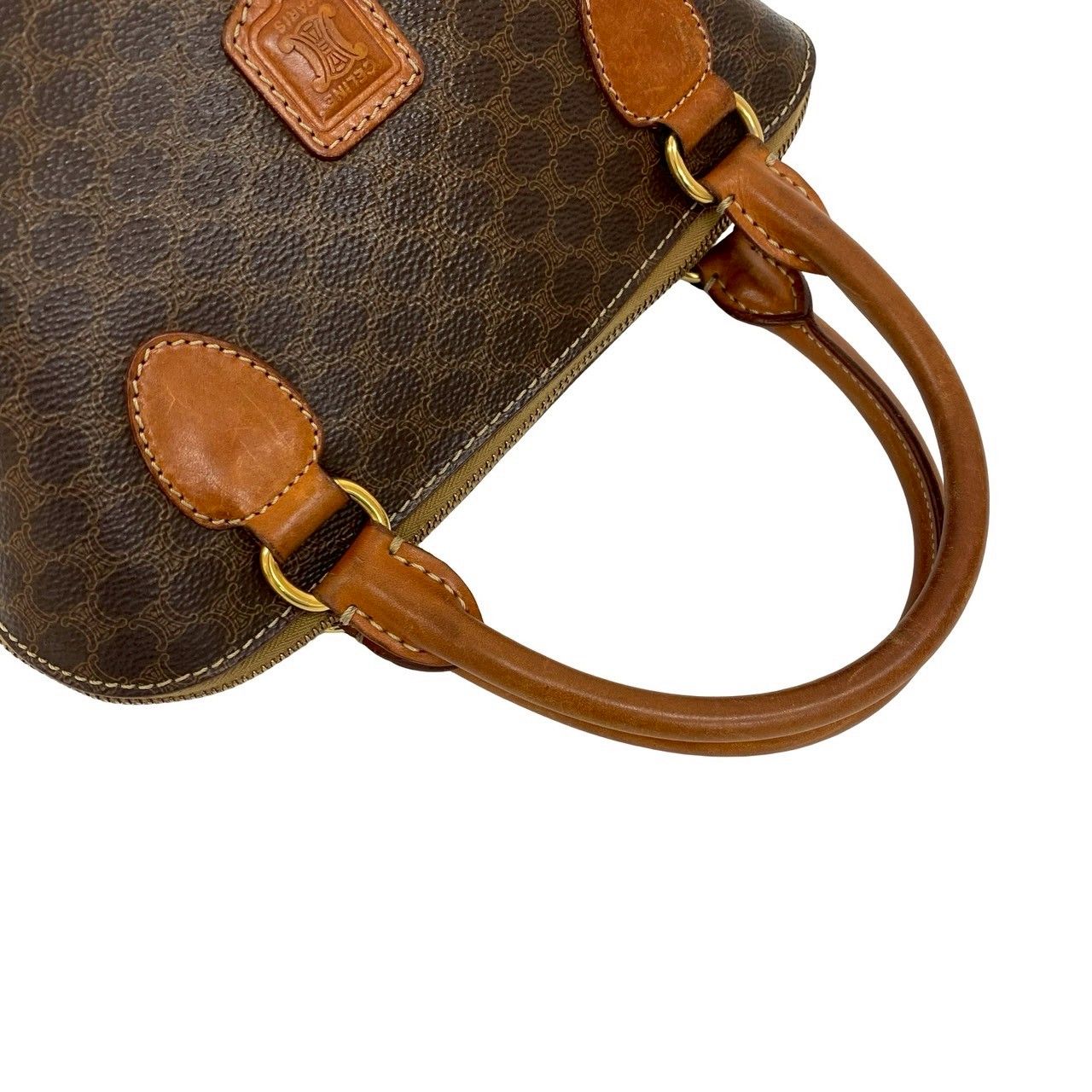 極 美品 CELINE セリーヌ ヴィンテージ マカダム ブラゾン 柄