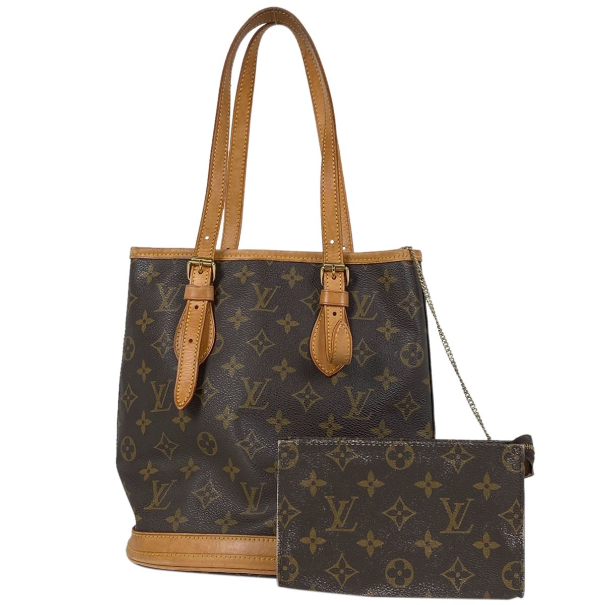 ジャンク品】ルイ・ヴィトン Louis Vuitton プチ バケット PM ...