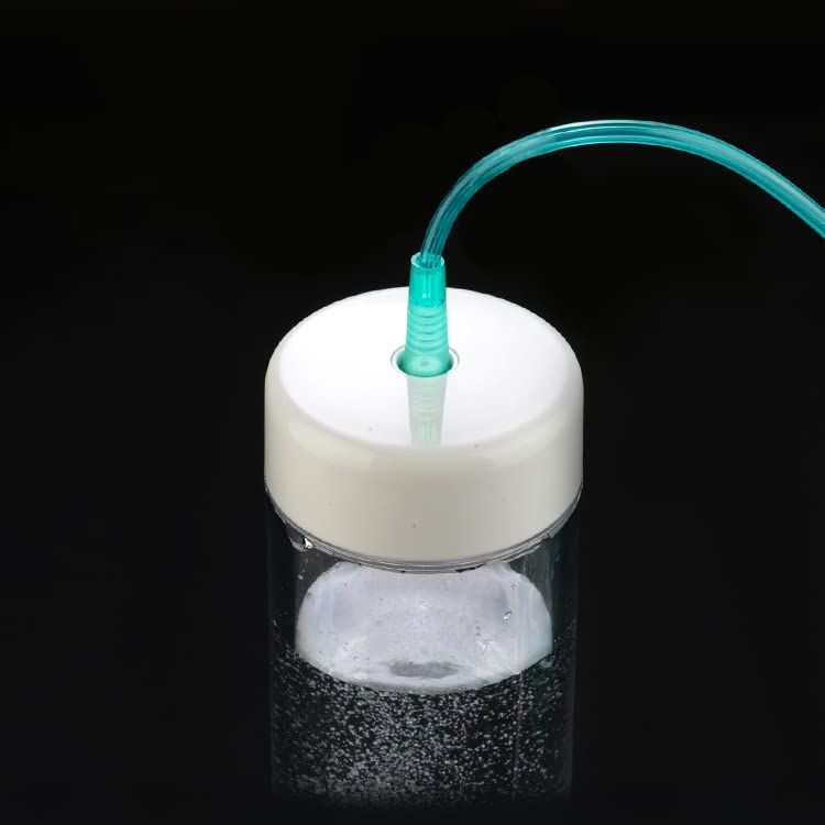 H2Life 水素水のボトルのためのH2生命水素吸入キャップボトル蓋 銀 