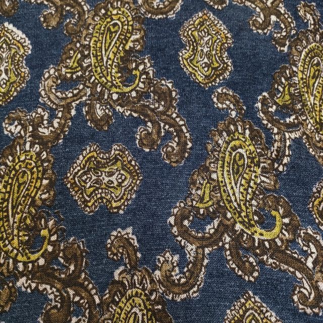 45R/45rpm インディゴギマニットプリントワンピース 定価52800円