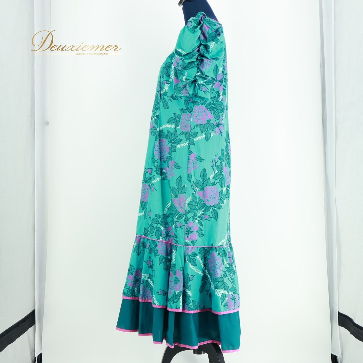 【日本製 フラダンス衣装】グリーン ALOHA STANDARDS ワンピース 61WpegKjvWL._UF350,350_QL50_.jpg