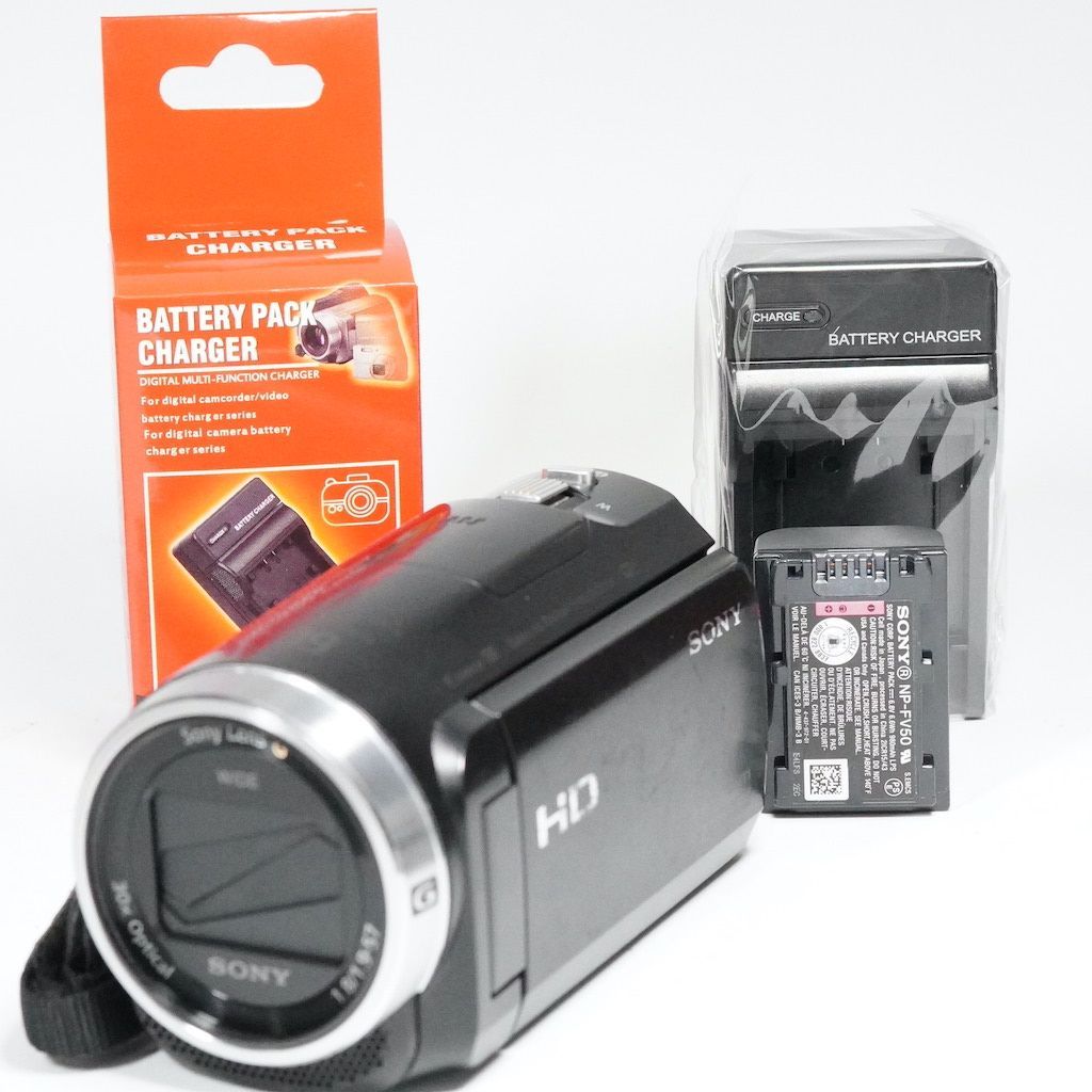 SONY ソニー HDR-CX675 ブラック動作OK 1週間保証 /1529 - メルカリ