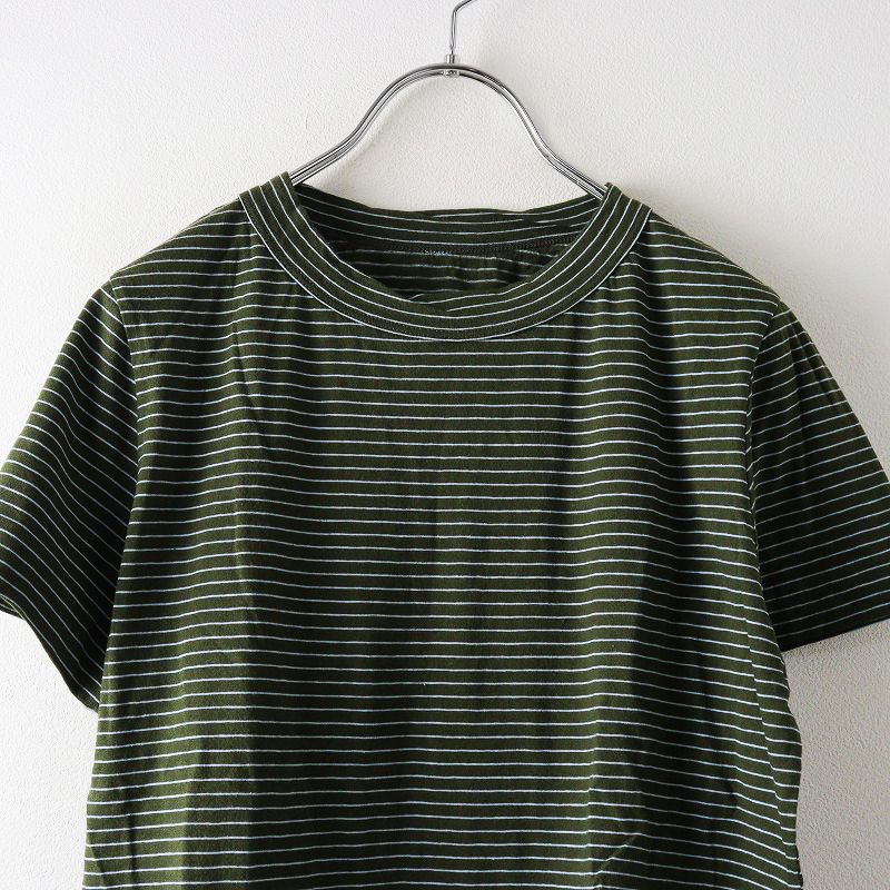 45R☆ジンバブエコットンVネック 45星半袖Tシャツ＊2色セット♪ 45R 45rpm フォーティファイブアール ピンボーダーの45星Tシャツ