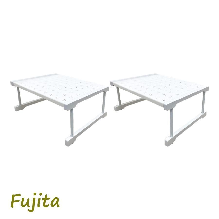 押入れ収納 ラック 2個 セット 伸縮 棚 アイデア クローゼット 押し入れ収納 収納 収納棚 収納ラック 重ねる フリーラック 整理棚 ハイタイ