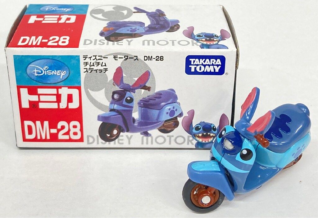 高質 タカラトミー スティッチ チムチム トミカ/ディズニーモータース ミニカー